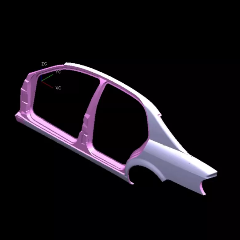 Painéal Taobh Dheis Feithicleach Stampála Die