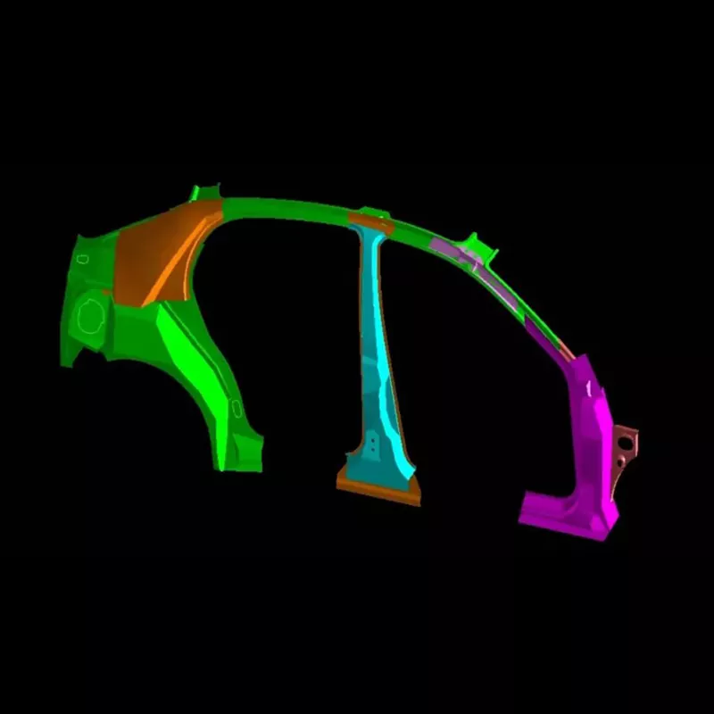 Painéal Taobh Feithicleach Tionóil Inmheánach Stampála Dies