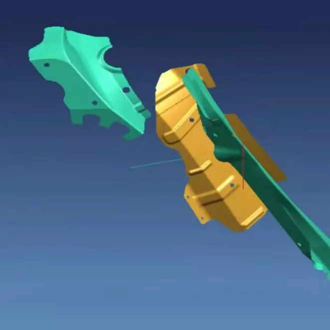 Páirteanna Stampála Pláta Treisithe Beaga Feithicleach